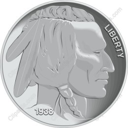 1938 Indian Head Nickel