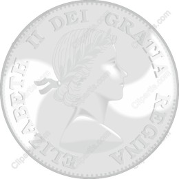 Queen Elizabeth II Silver Coin