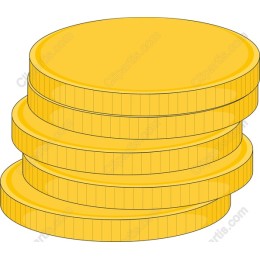 Stacked Gold Coins