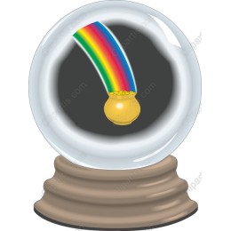 Magical Rainbow Crystal Ball