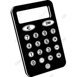 Classic Black Calculator