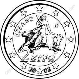 Classic 2 Euro Coinwork