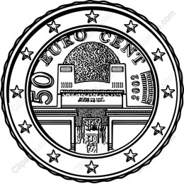 50 Euro Cent Coin