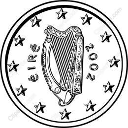 Irish Harp Coin