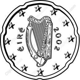 Irish Harp Coin