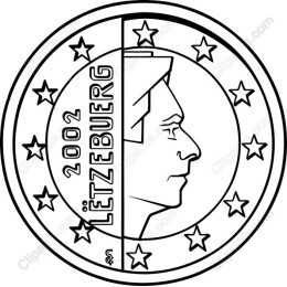 Luxembourg Euro Coin