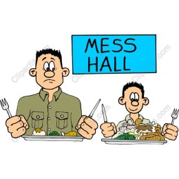 Mess Hall Dining Scene