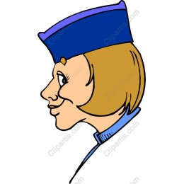 Whimsical Female Character in Blue Cap