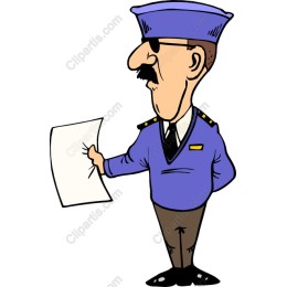 Cartoon Officer
