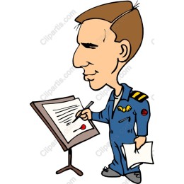 Pilot Caricature