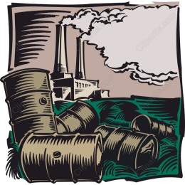 Industrial Pollution Landscape