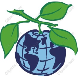 Earth with Leaves