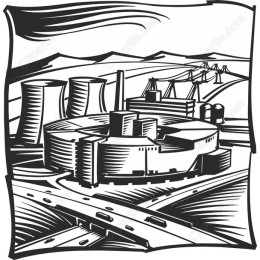 Modern Industrial Landscape