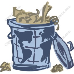 Eco-Friendly Globe Trash Can