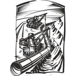 Heavy Machinery Pipeline Installations