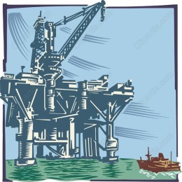 Offshore Oil Rig