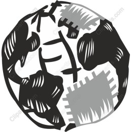 Abstract Globe