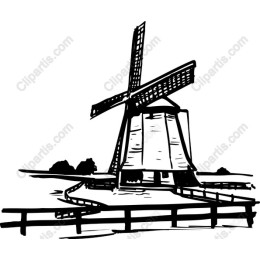 Charming Windmill