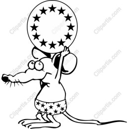 Whimsical Starry Mouse