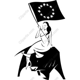 Lady Liberty with European Flag