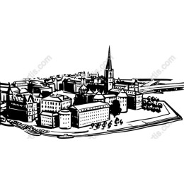 Urban City Skyline