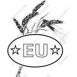 Wheat Bundle EU Emblem