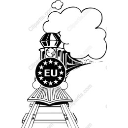 Vintage EU Steam Locomotive
