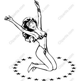 Joyful Summer Girl