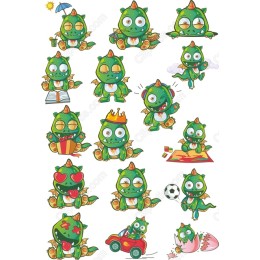 Cartoon Dragon Bundle