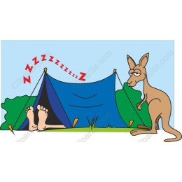 Whimsical Camping Adventure
