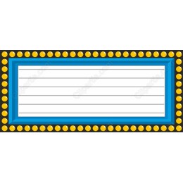 Vibrant Framed Blank Label