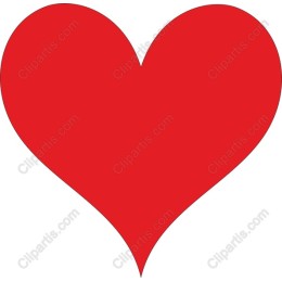 Vibrant Red Heart