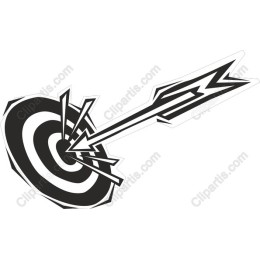 Impactful Bullseye and Arrow