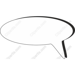 Blank Speech Bubble