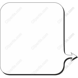 Stylish Speech Bubble