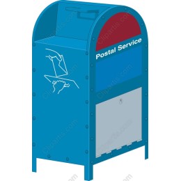 Postal Mail Drop Box