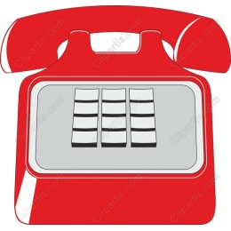 Vintage Red Telephone