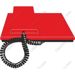 Vintage Red Telephone