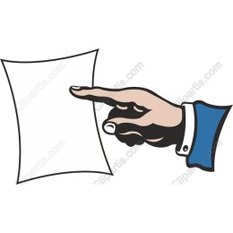 Vintage Pointer Hand