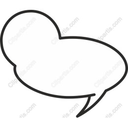 Minimalist Speech Bubble