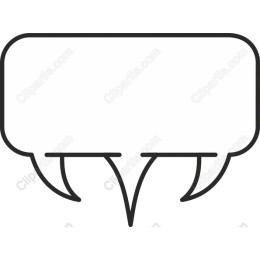 Minimalist Speech Bubble
