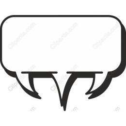 Stylish Speech Bubble