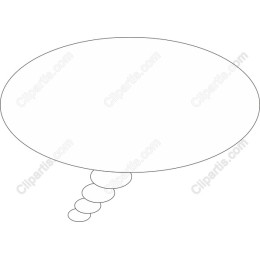 Minimalist Thought Bubble