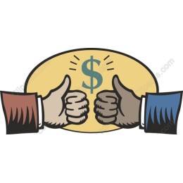 Thumbs-Up Dollar