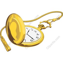 Vintage Golden Pocket Watch