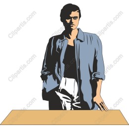 Contemplative Figure