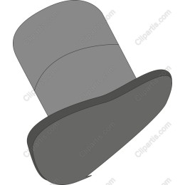 Classic Gray Top Hat