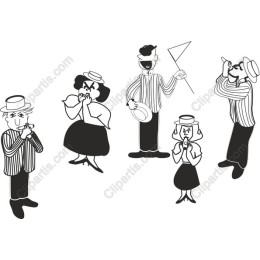 Vintage Playful Characters
