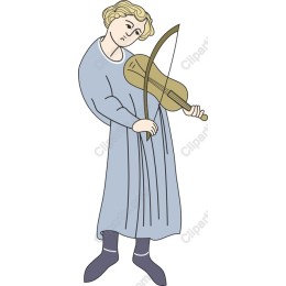 Elegant Viola Player