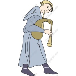 Enchanting Medieval Musician